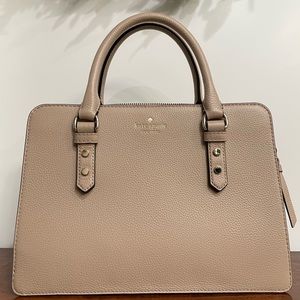 Kate Spade handbag, color beige, S/M